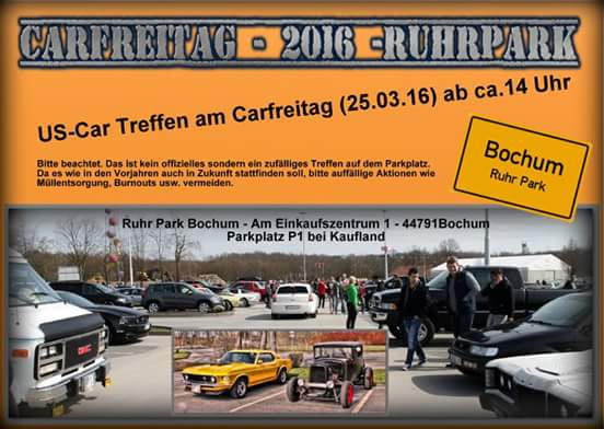 Car-Freitag Ruhrparkcruise