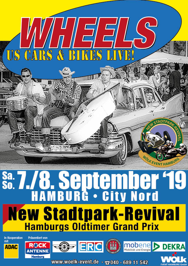 Wheels US Car & Bike Show - Part of New Stadtpark Revival