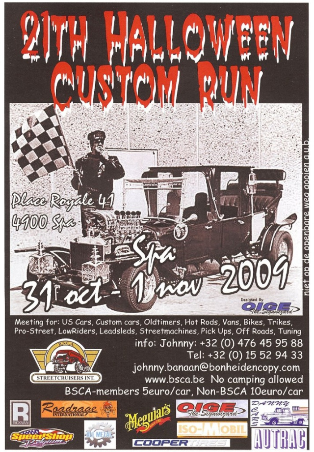21th Halloween Custom Run