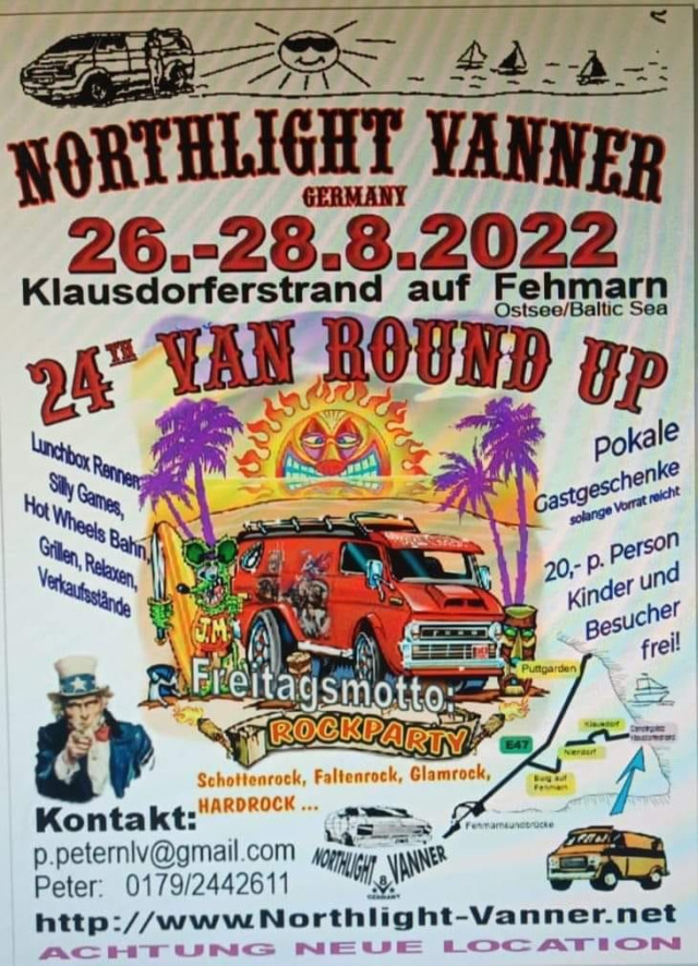 NEUE LOCATION 24. Van Round Up