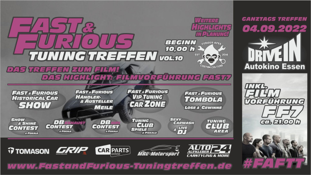 Fast & Furious Tuning Treffen Vol.10