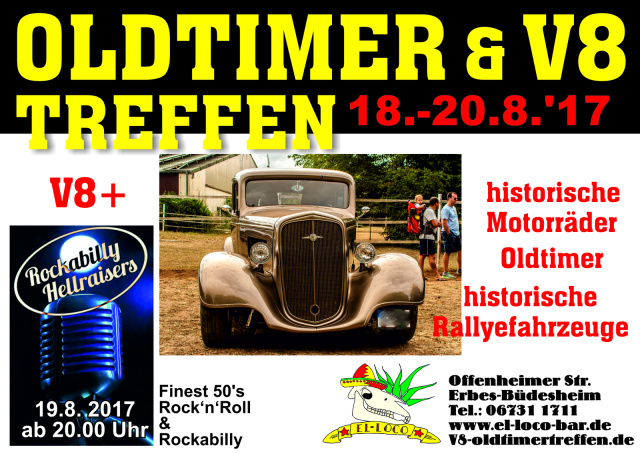 V8- und Oldtimertreffen