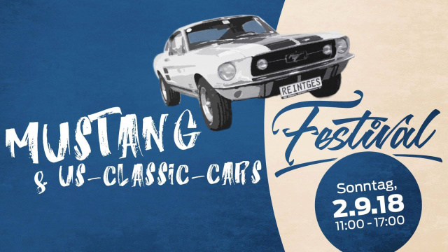 FÄLLT AUS!!! 2. Mustang & US-Classic-Cars Festival