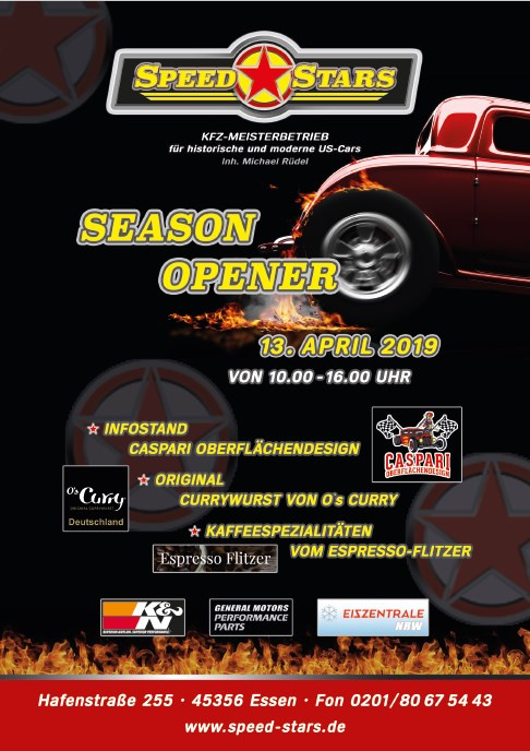 Speed Stars Season Opener 2019