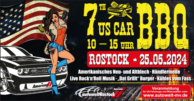 7. US Car BBQ in der Autowelt Rostock!
