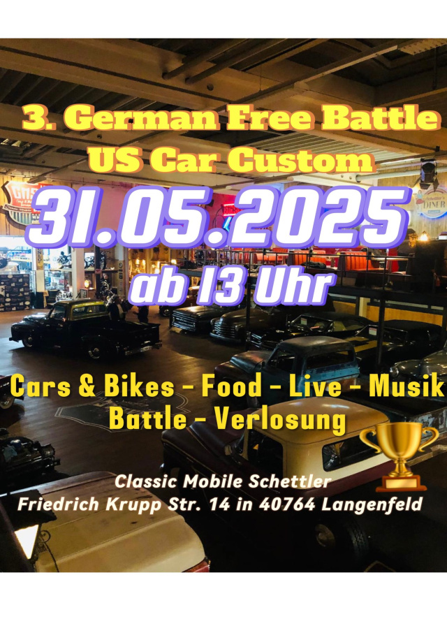 3.German Free Battle US Car Custom