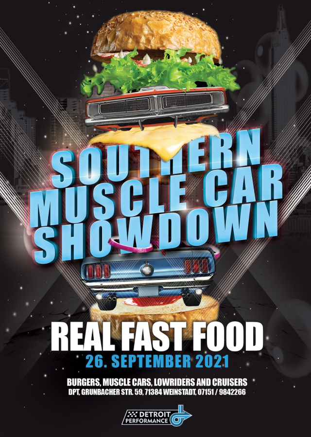 NEUER TERMIN Southern Muscle Car Showdown