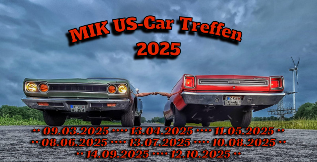 US Car Treffen am Museum Industriekultur-MIK