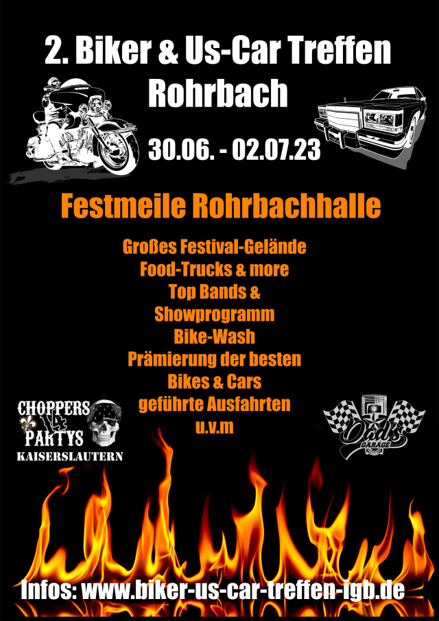 2. Biker & US-Car Treffen Rohrbach