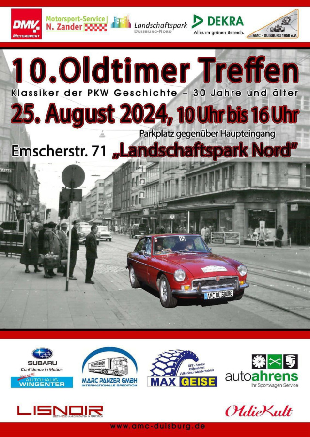 10. Oldtimer Treffen des AMC Duisburg