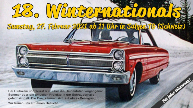 ABGESAGT 18. Winternationals