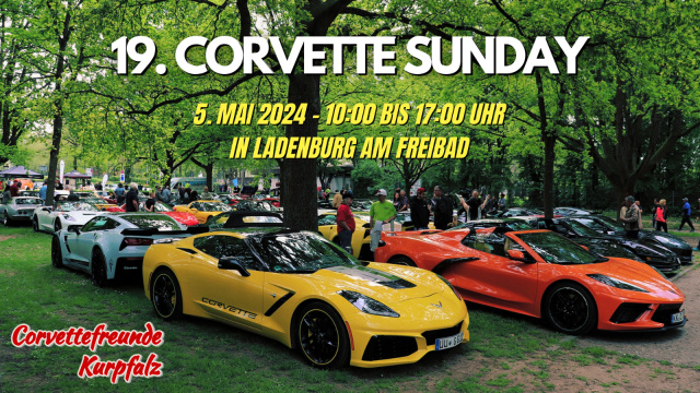19. Corvette Sunday