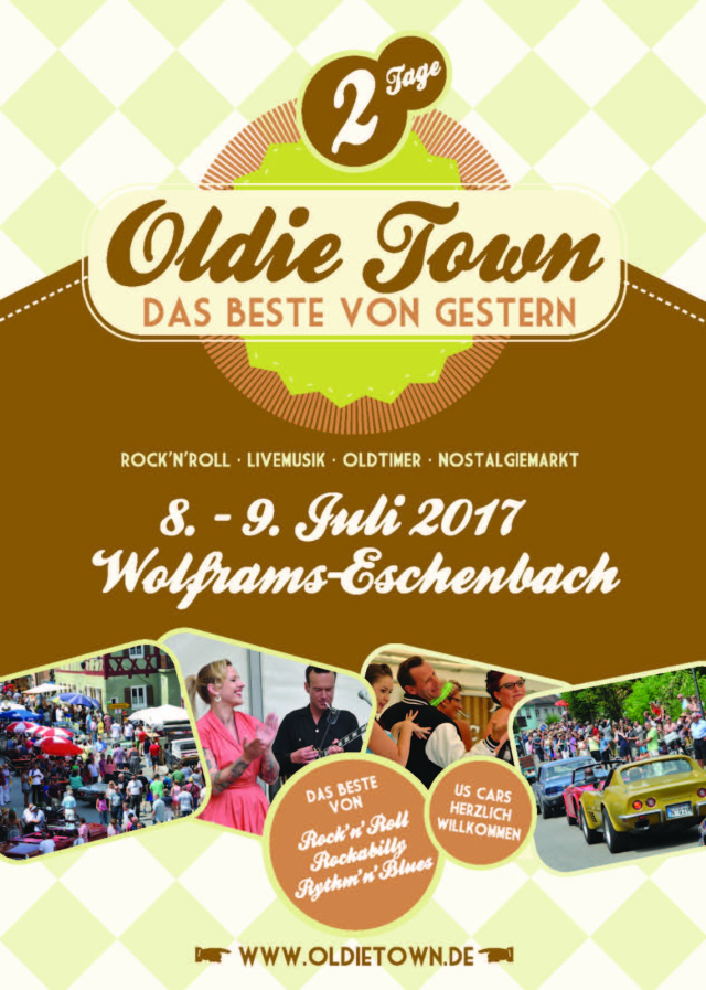 3. Oldietownfestival Samstag, 8. Juli 2017 // WolframsEschenbach Termin AmeriCar Das 3. Oldietownfestival Samstag, 8. Juli 2017 // WolframsEschenbach Termin AmeriCar Das