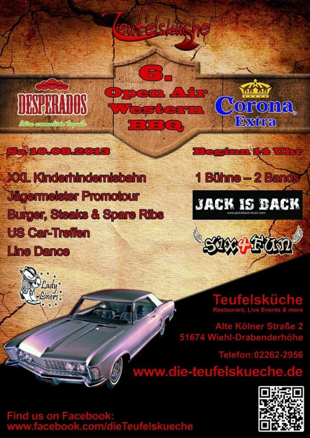 6.Open Air Western BBQ