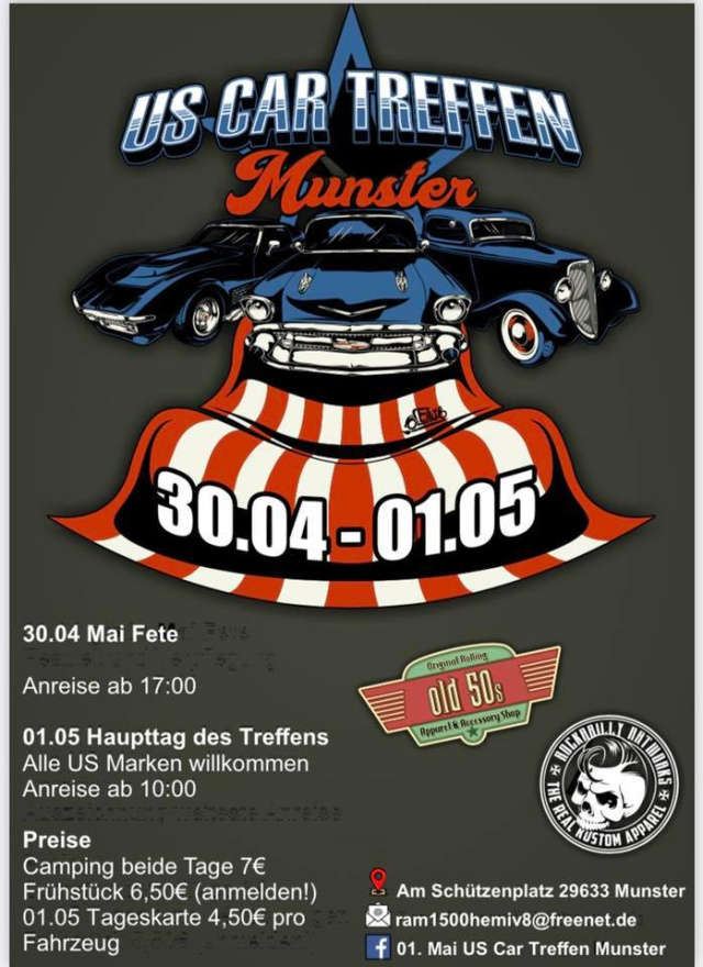US Car Treffen Munster