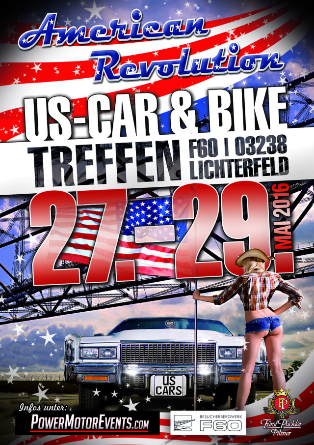 American Revolution US-Cae und Bike Meeting