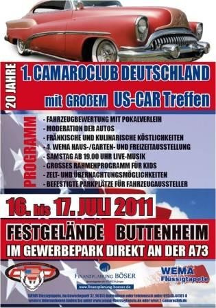 20 Jahre 1.Camaroclub Deutschland e.V.