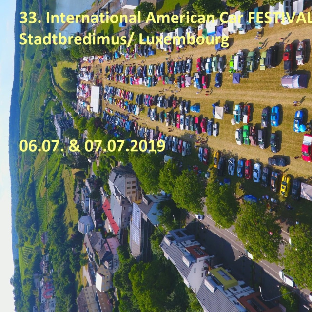 33. International American Car Festival Luxemburg 2019