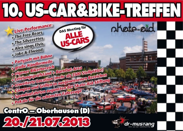 10 .US Car & Biker Treffen am CentrO