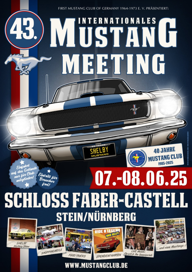 43. Internationales Mustang Meeting in Stein bei Nürnberg