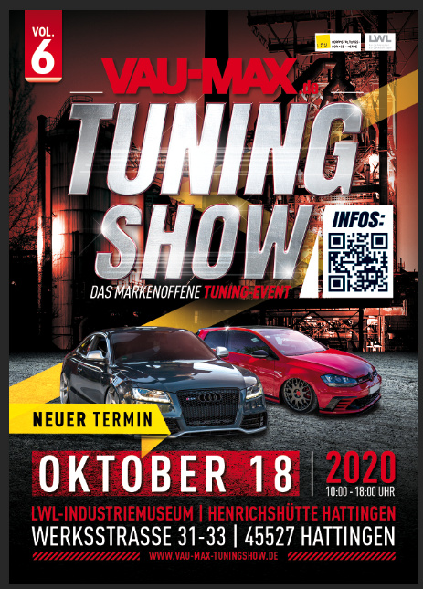 ABGESAGT: 6. VAU-MAX TuningShow 2020