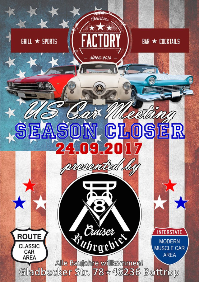 V8 Cruiser Ruhrgebiet [at] Factory Bottrop (Season Closer)