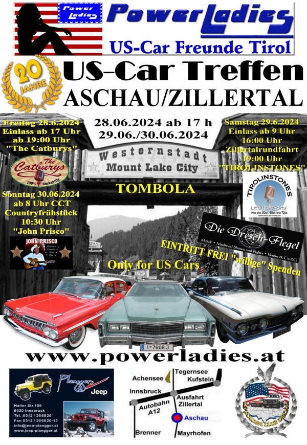 20. US Car Treffen der Powerladies