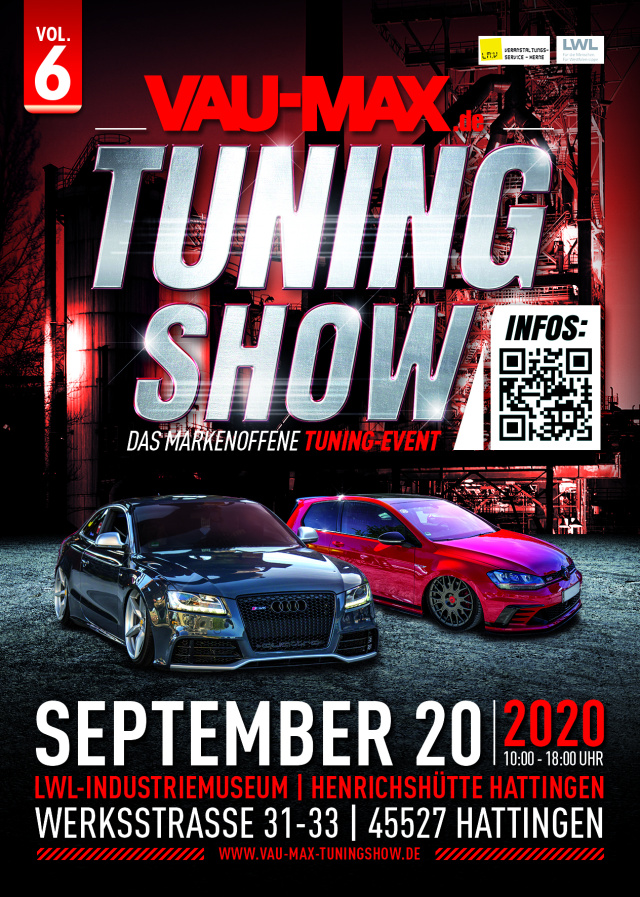 ABGESAGT: 6. VAU-MAX TuningShow 2020