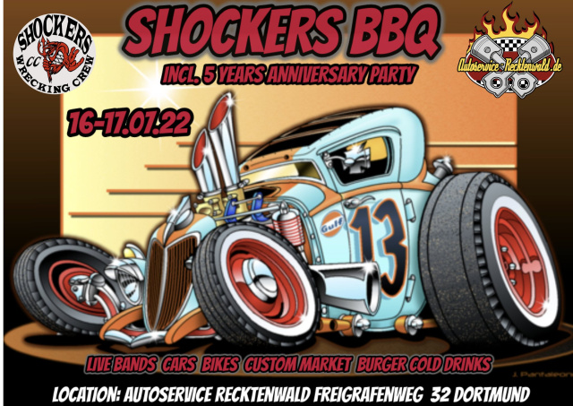Shockers BBQ incl. 5 Years Anniversary Party pre '69
