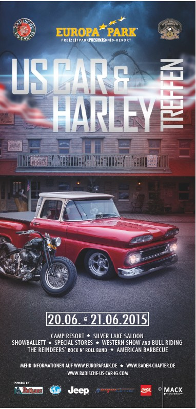 US Car und Harley Treffen im Europapark Rust