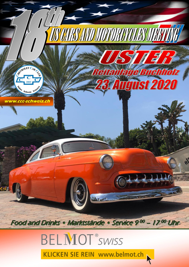 VERSCHOBEN: US Cars and Motorcycles Meeting