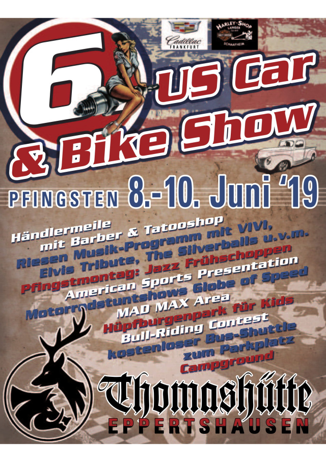 FÄLLT AUS!!! 6. US Car & Bike Show  Thomashütte