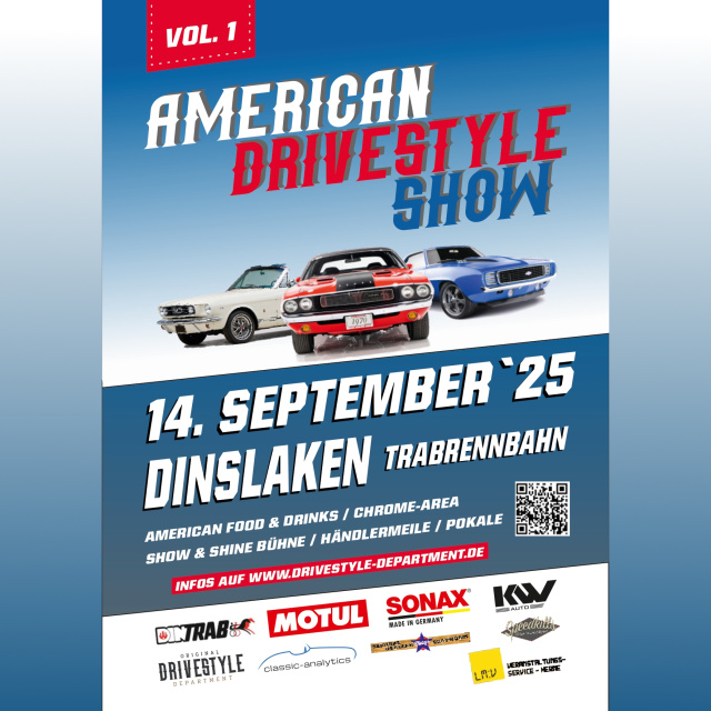 1. American Drivestyle Show – das legendäre American Car Festival lebt weiter