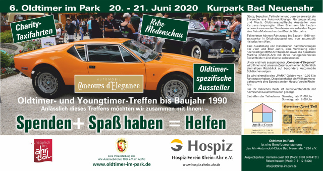 VERSCHOBEN Oldtimer im Park