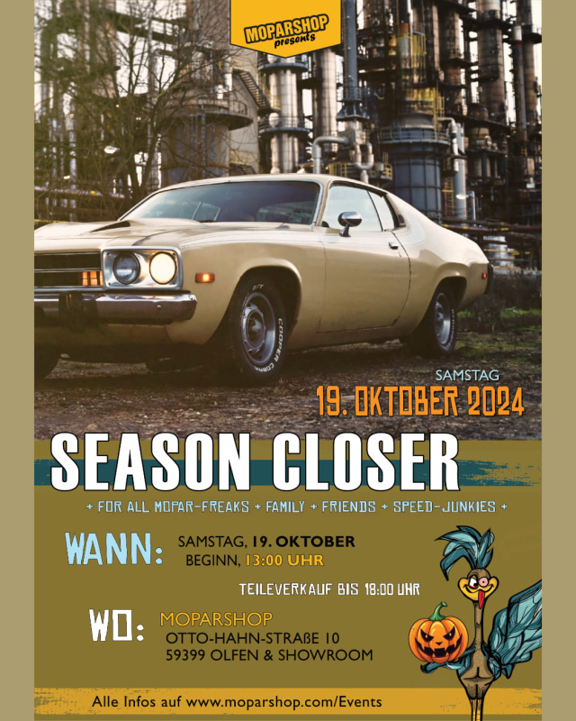 Moparshop Season Closer