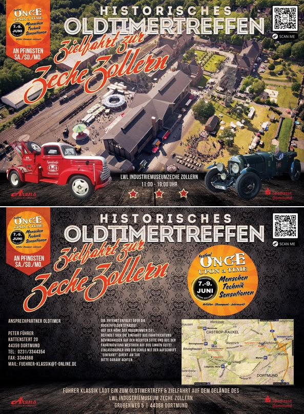 Historisches Oldtimertreffen Zielfahrt