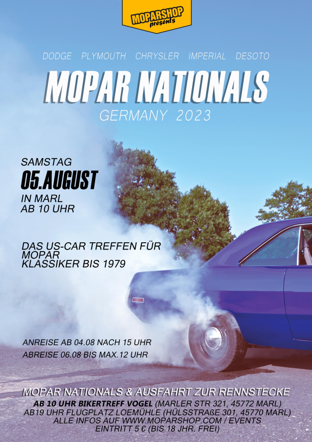 Mopar Nationals Germany - 05.08.2023