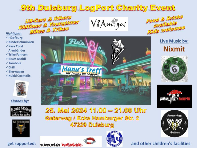 9th Logport Charity Event der V8 Amigos