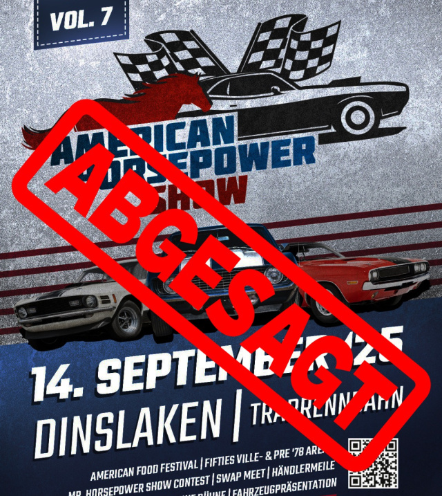 ABGESAGT: American Horsepower Show in Dinslaken