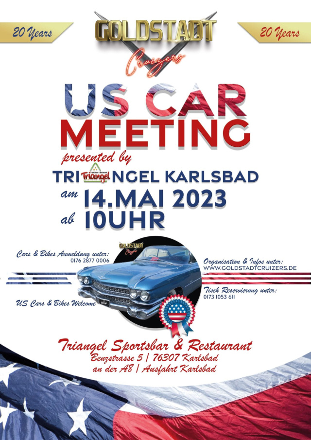 Goldstadtcruizers US Car Treffen