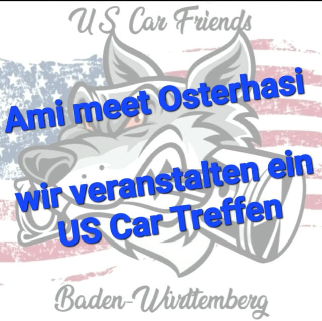US Car Treffen "Ami meet Osterhasi"