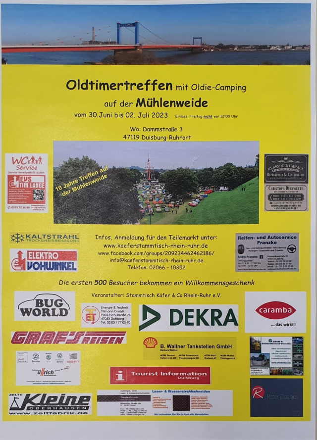 Oldtimertreffen mit Oldie-Camping