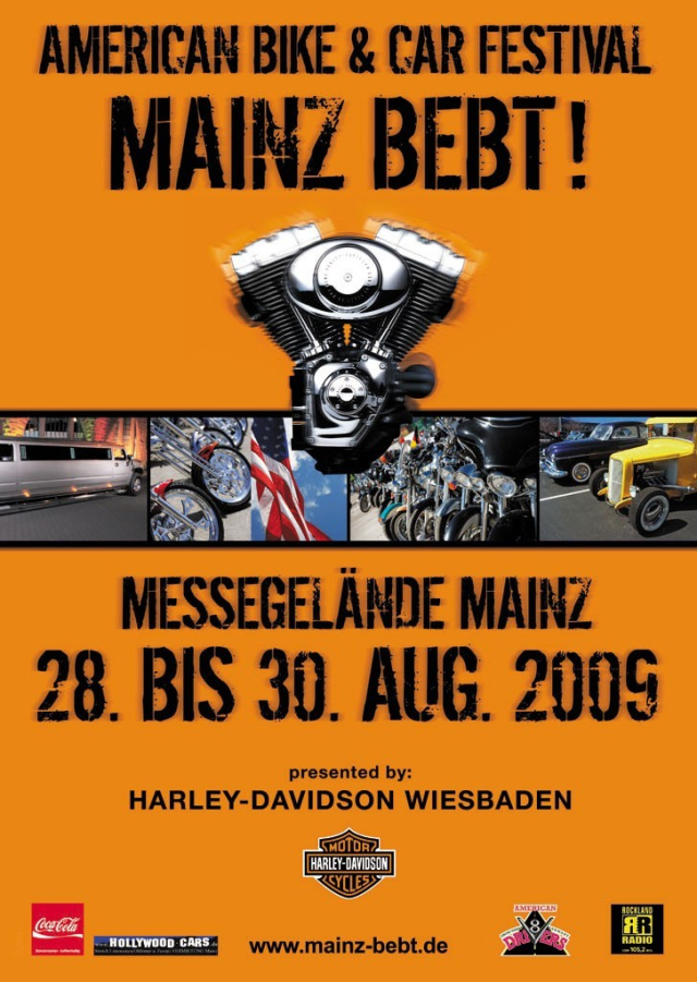 Mainz bebt! American Bike & Car Festival Mainz