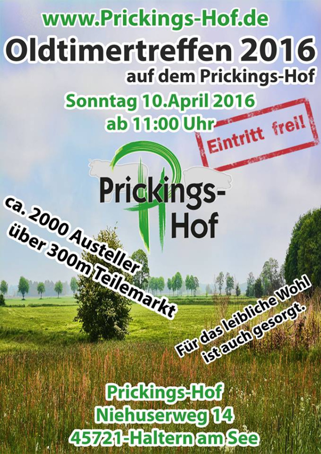 Oldtimertreffen Prickings-Hof