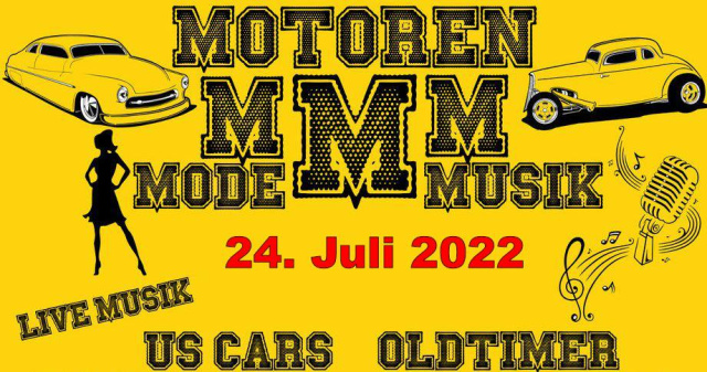 6. US Car & Oldtimertreffen "Motoren Musik Mode"