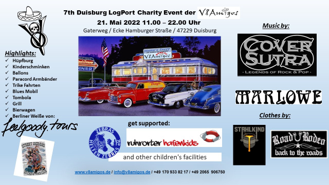 7th Logport Charity Event der V8 Amigos