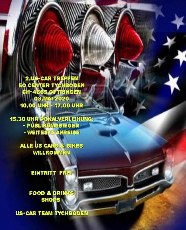 ABGESAGT: 2. US-Car & Bikes Treffen