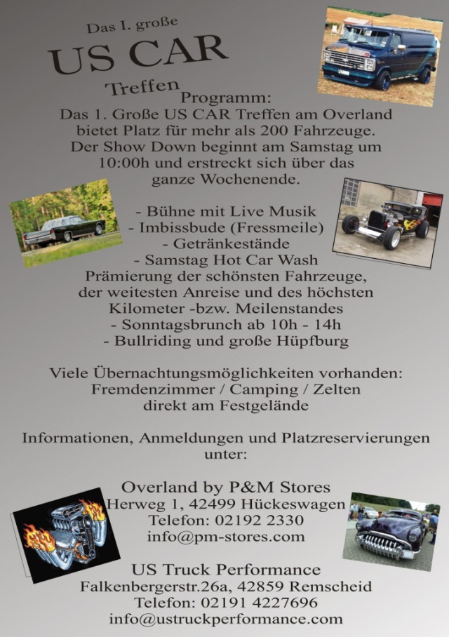 I US Car Treffen am Overland
