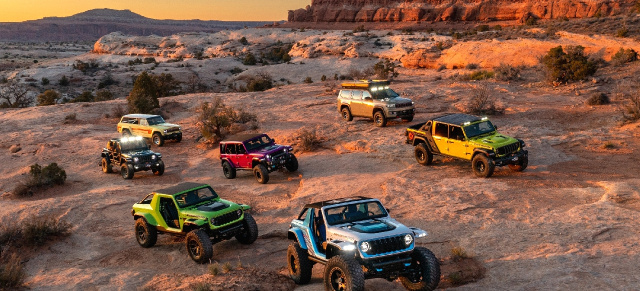 Jeep Easter Safari Lineup: Das sind die heißtesten Concept Jeeps der 2023er Easter Safari