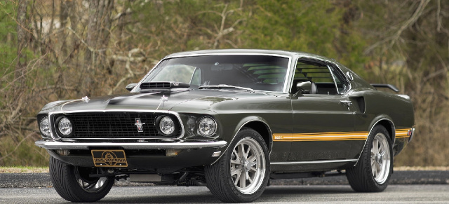 1969er Ford Mustang Mach 1 Fastback: Black Jade